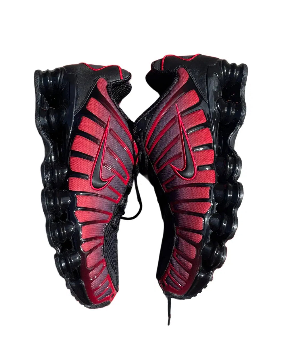Shox tl roja logo negro